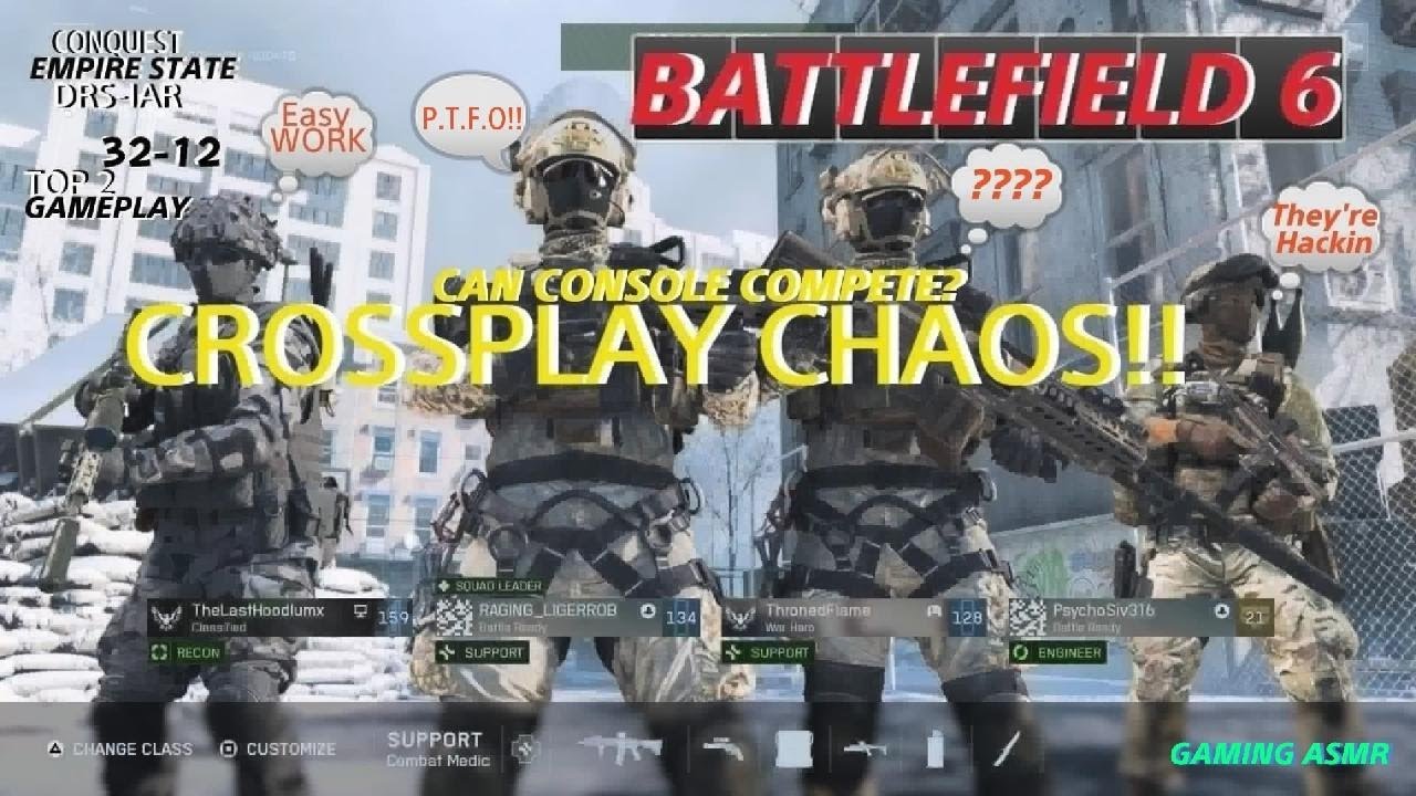 Battlefield 6 CROSSPLAY CHAOS!! CAN CONSOLE COMPETE?