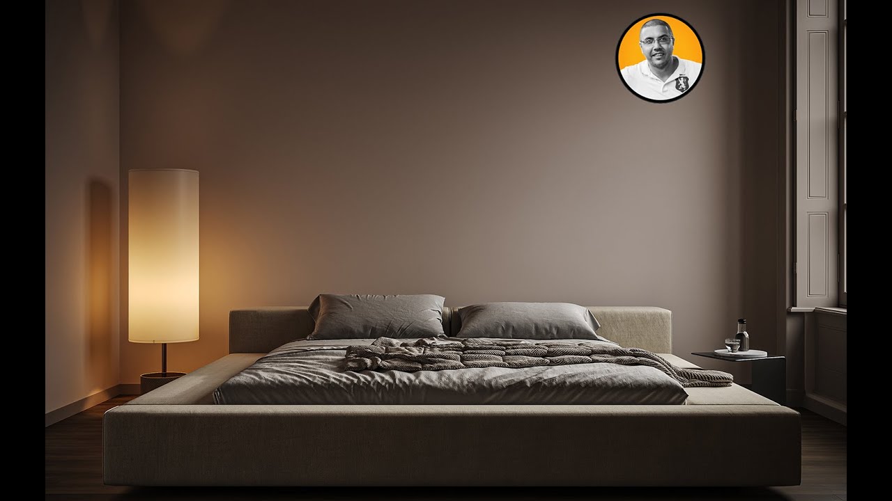 REALISTIC MODERN BEDROOM | VISUALIZATION | 3Ds Max + Corona Render