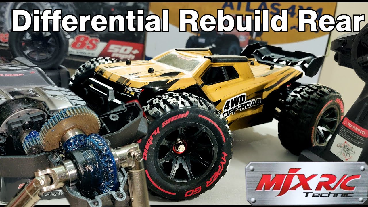 MJX Hyper Go Rear Differential ReBuild Walkthrough