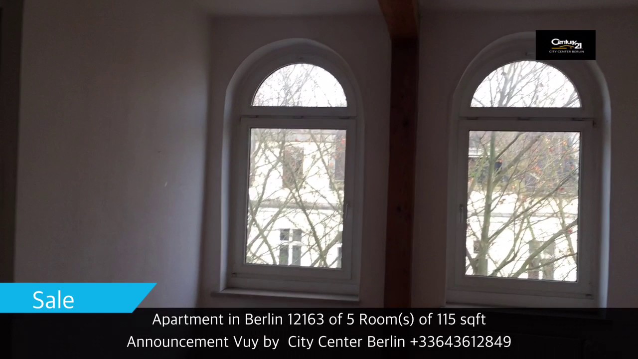 Sale - Apartment in Berlin (12163) - 5 Room(s) of 115 m&sup2;
