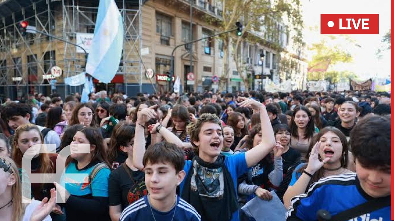 Argentina University Protest LIVE: Students Demand More Funding and Higher Wages | AC15