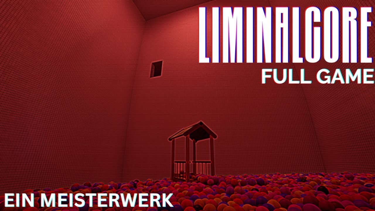 Was ein Backrooms Meisterwerk / Liminalcore / Einteiler / Deutsch