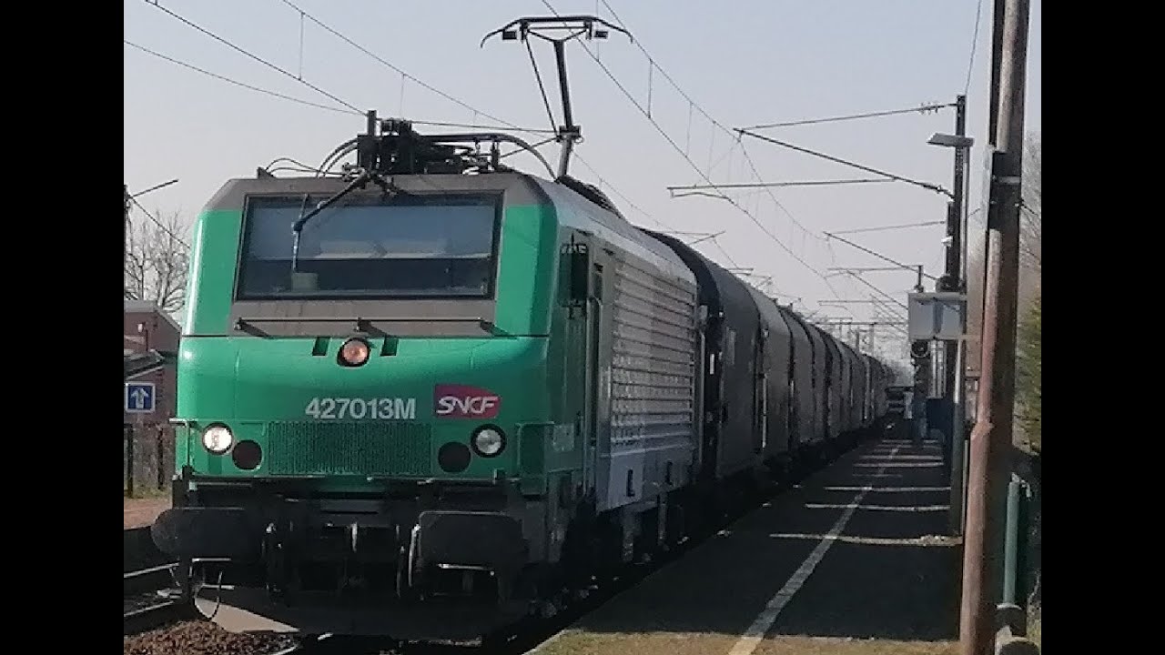 Trains marchandises FRET SNCF et autres et TER French Freight Cargo Trains Circulation ferroviaire
