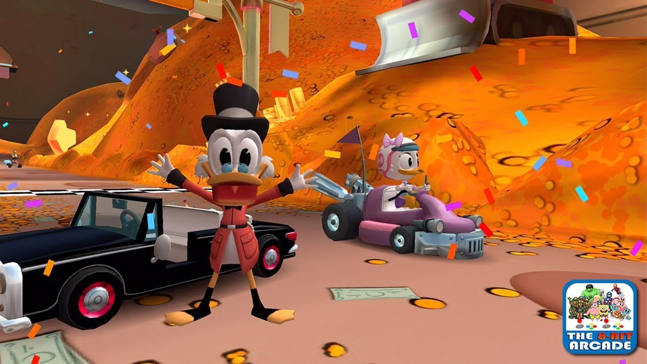 Disney All-Star Racers - Scrooge McDuck Loves Racing Through His Vault (Disney Games)