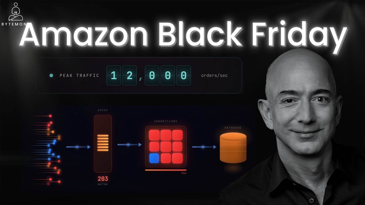 Секрет Amazon в 85 000 заказов в минуту | Архитектура Чёрной пятницы