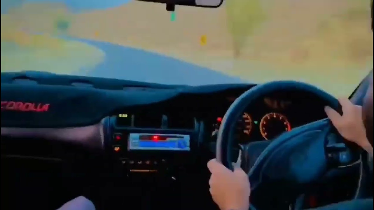 Khuzdar Khushk Zero point Car driving video fast mode Balochistan