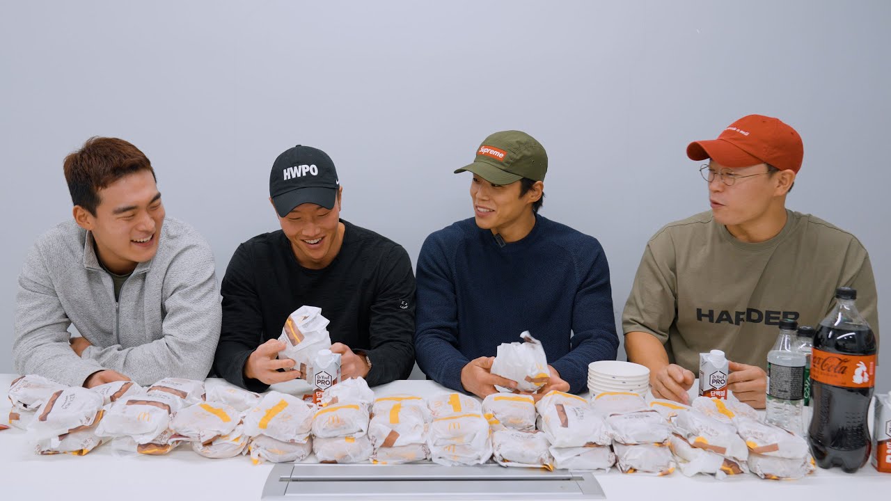 [최대몇] 운동유튜버들은 햄버거 최대 몇 개 먹을까?