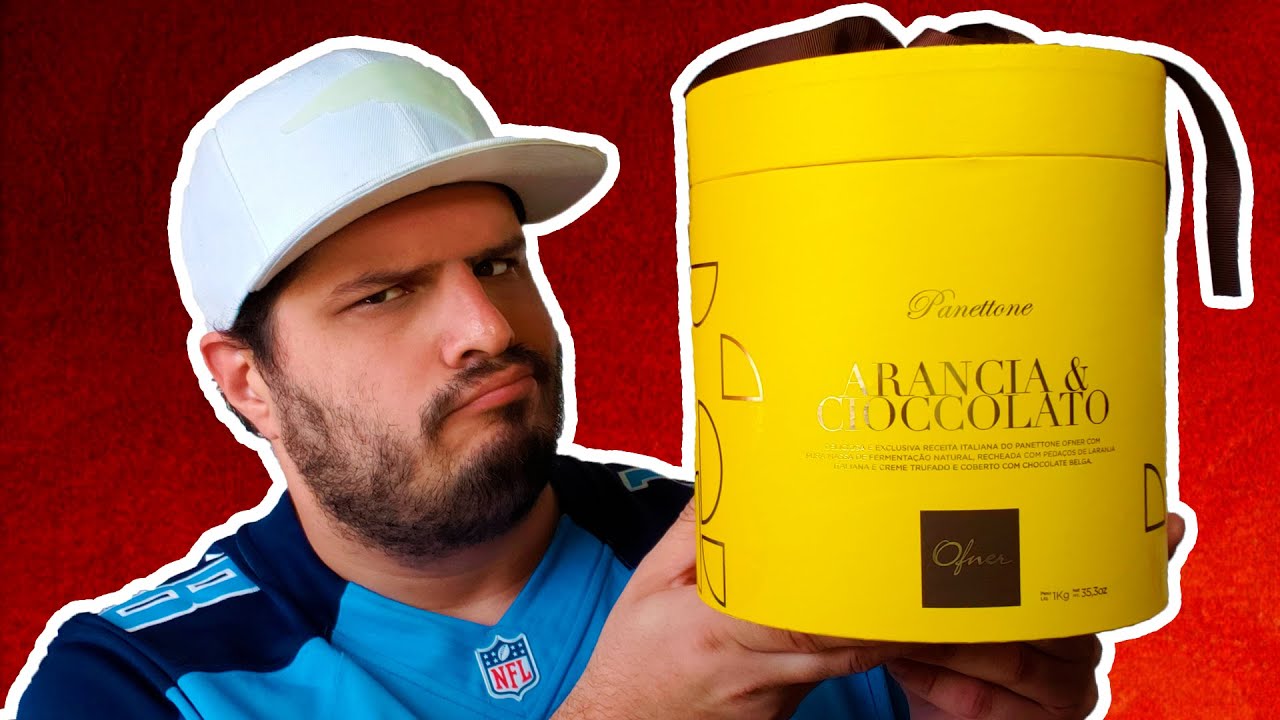 R$100 REAIS PRA FICAR COM GOSTO RUIM NA BOCA - Provando Panettone Arancia e Cioccolato da OFNER