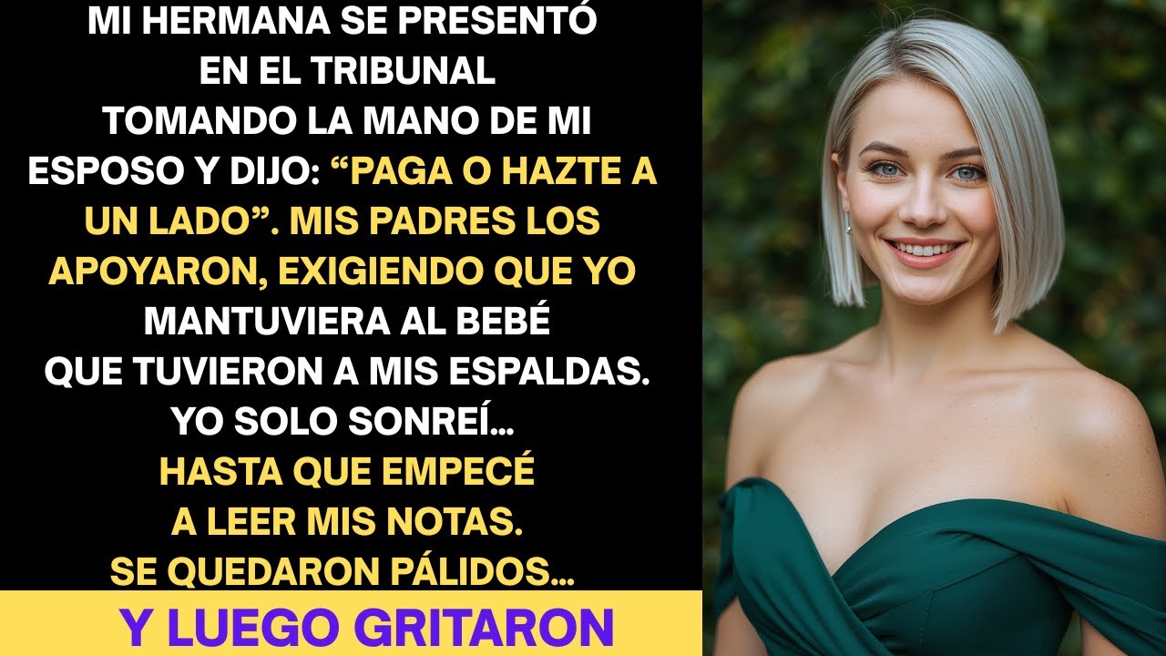 Mi hermana dijo «Paga o hazte a un lado» en el tribunal; mis padres exigieron que yo pagara…