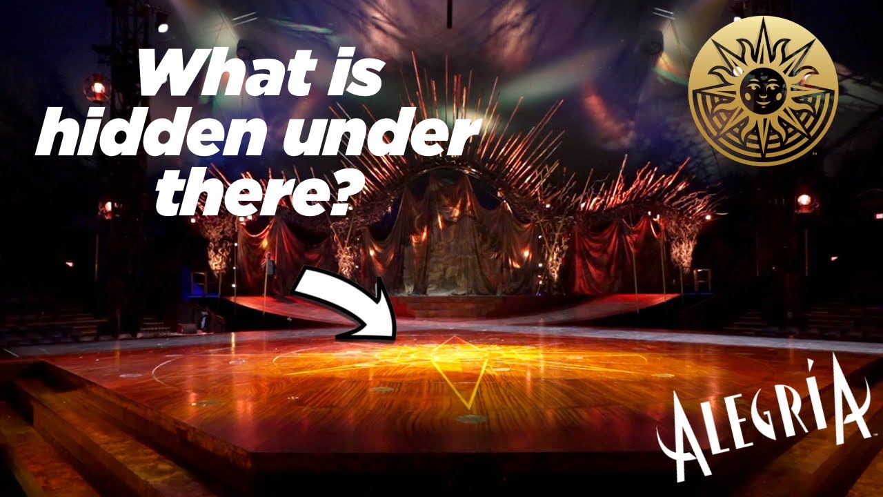 10 SECRETS BACKSTAGE TOUR OF ALEGRIA