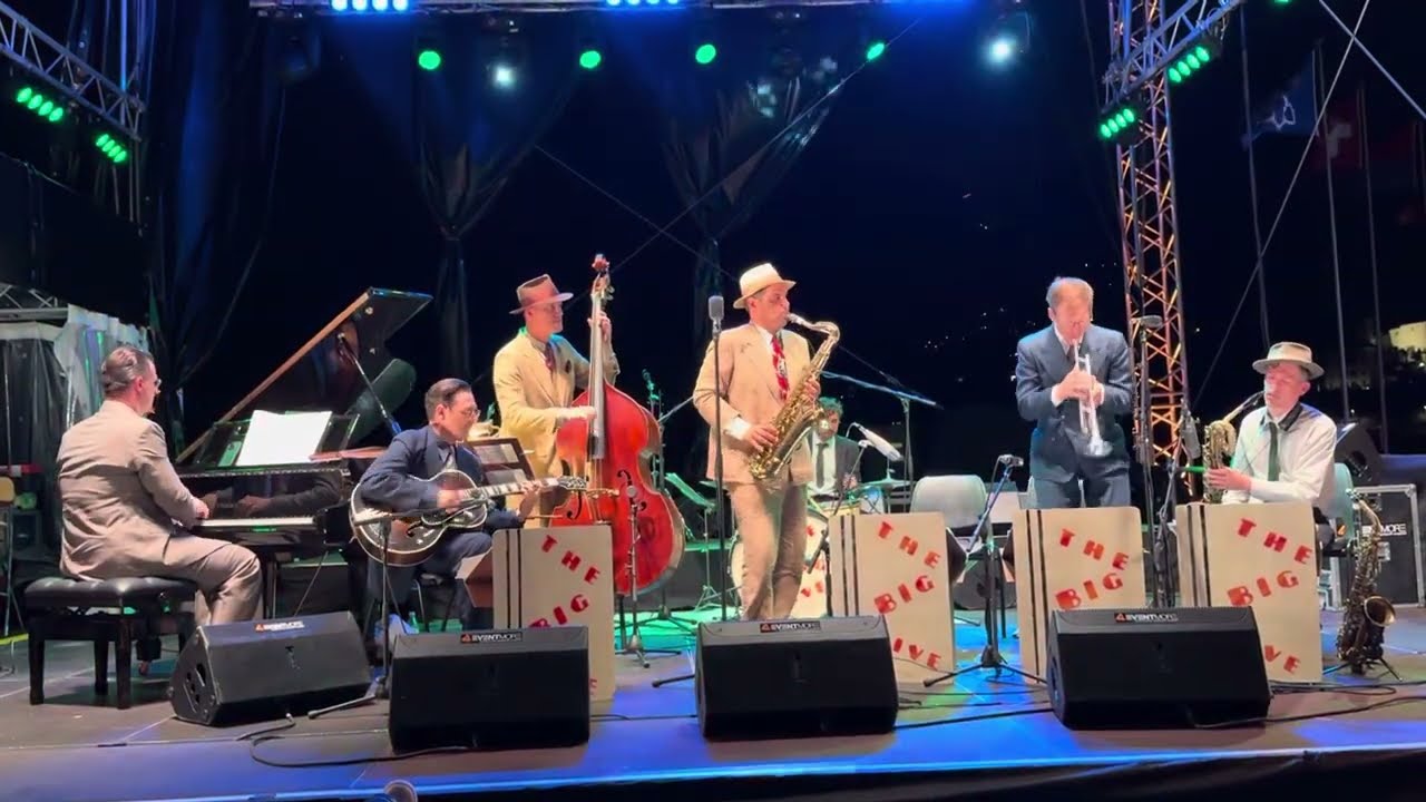 The Big Five (Berlin) playing “Trucking” at Jazz Ascona 2025 Switzerland.