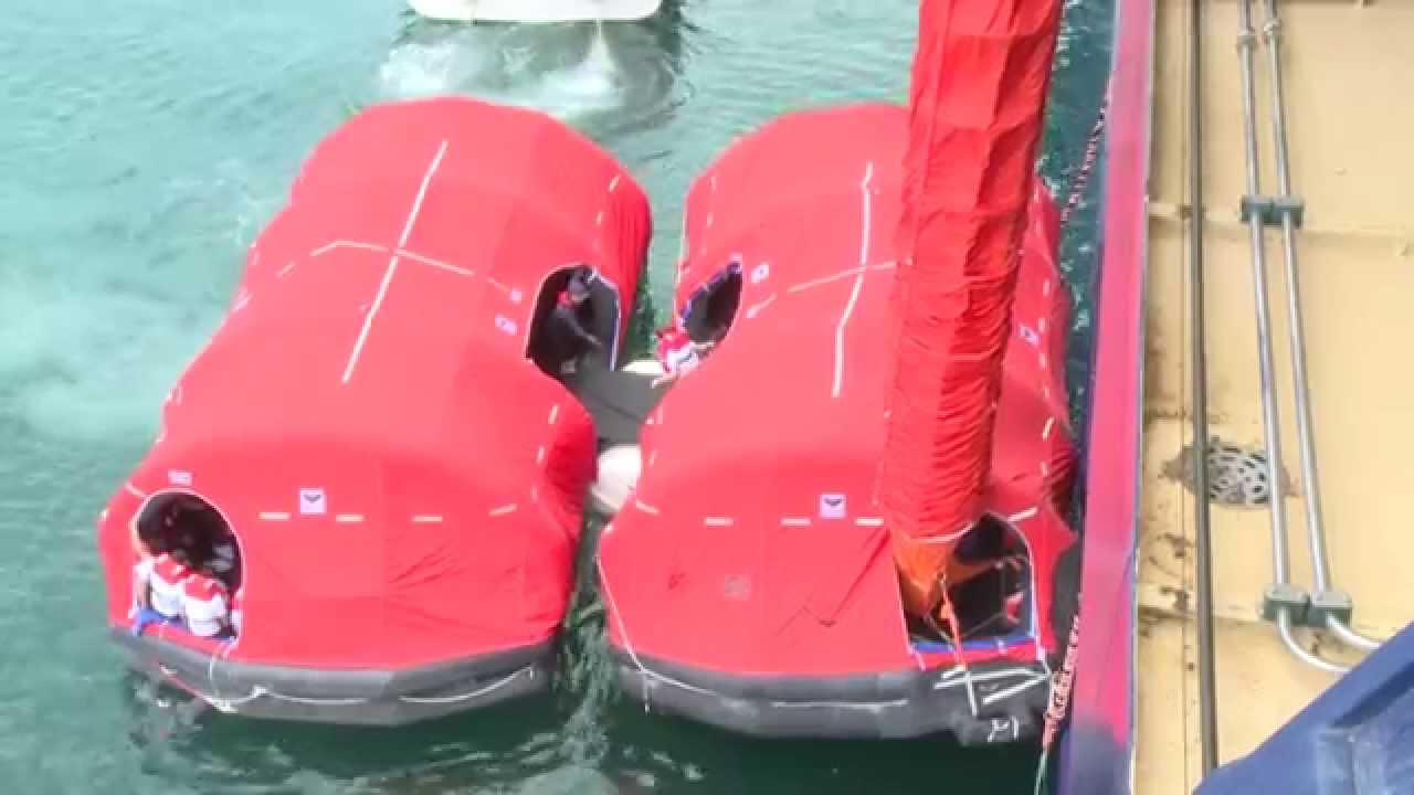 Test Drill Marine-Evacuation-System Mein Schiff 3