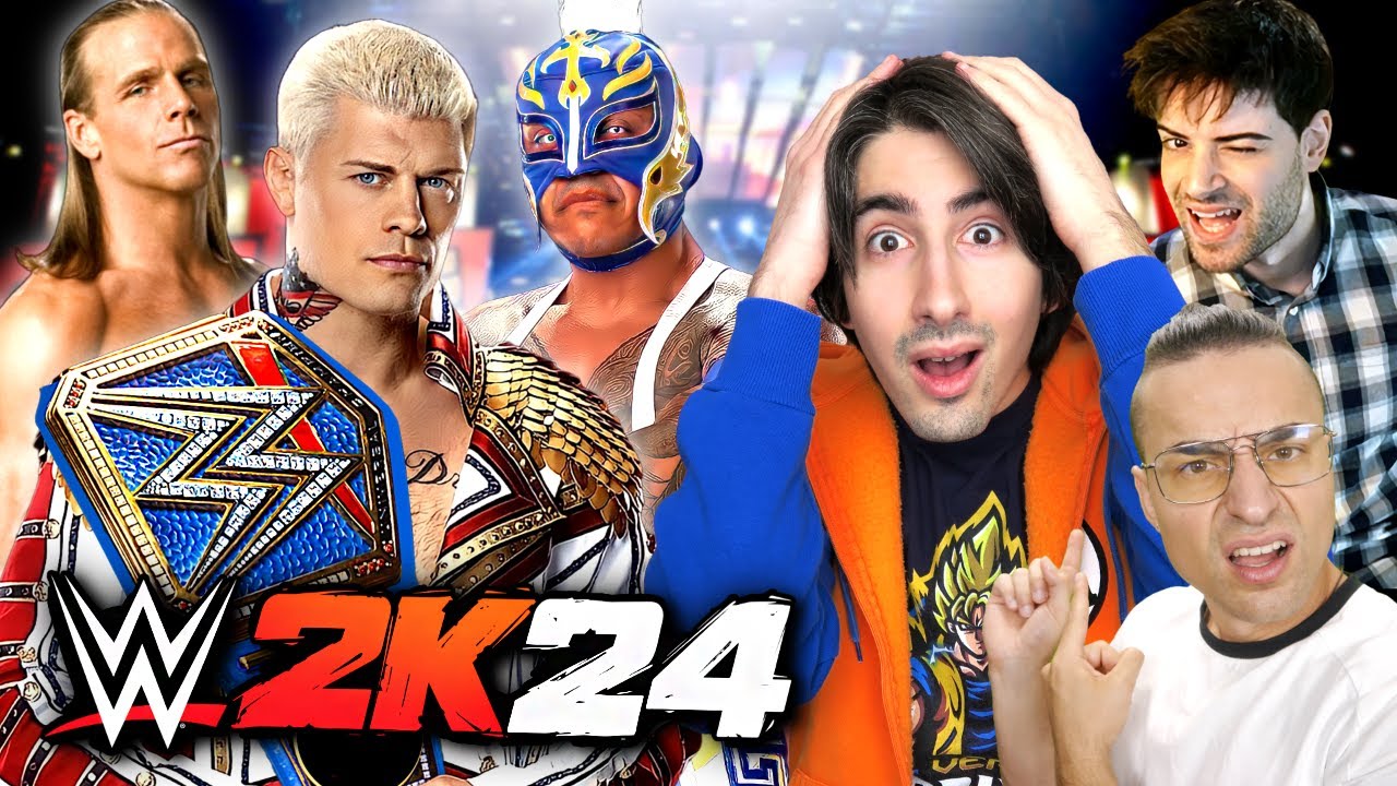 GIOSEPH vs TUBERANZA vs BLAZIKEN su WWE 2k24 (il FINALE è un TROLL 😂)