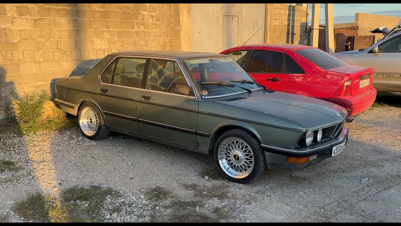 BMW E28 первый запуск M62B44 | Доработка выхлопа