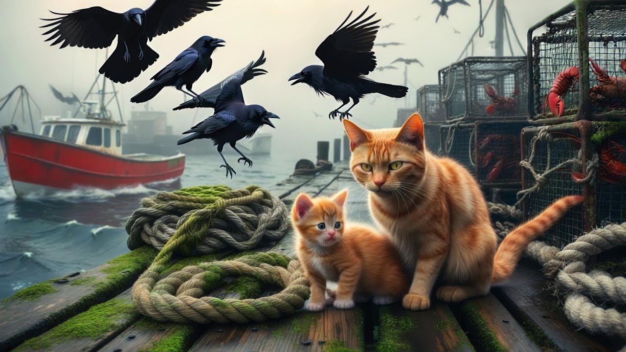 Любовь, которая спасает 🐾💔 Самые трогательные моменты Мамы Кошки и Котёнка