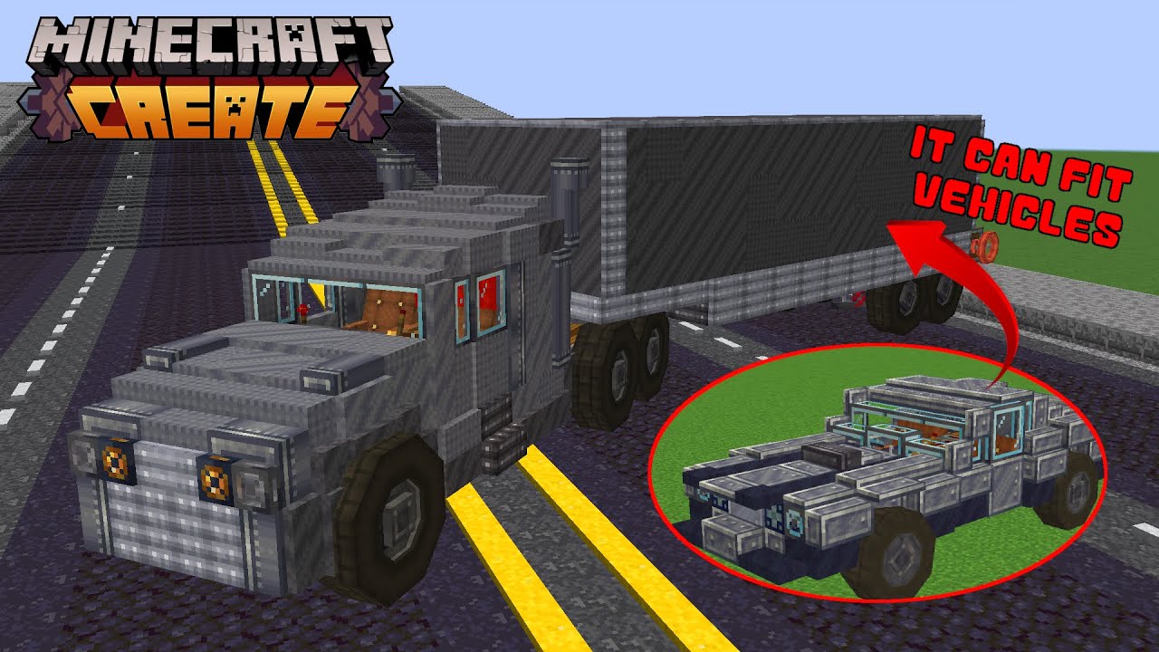 This Create 18 Wheeler Can Transport Cars!