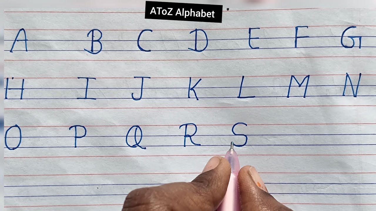 How to improve hand writing l abcd video l ABCD video l abcd song l Hand writing practice #ABC 