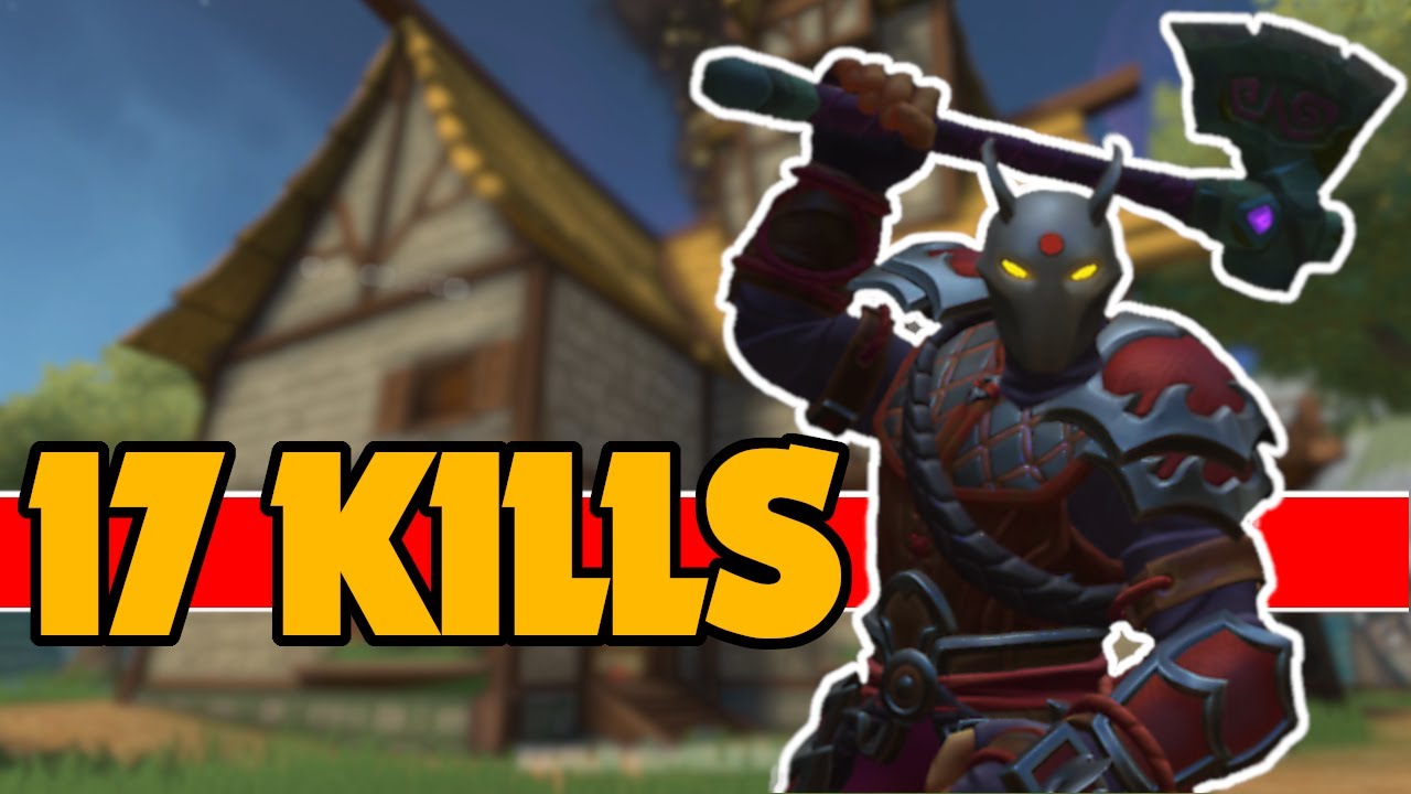 THE START IS CRAZY - 17 KILLS - Axe Warrior - Realm Royale