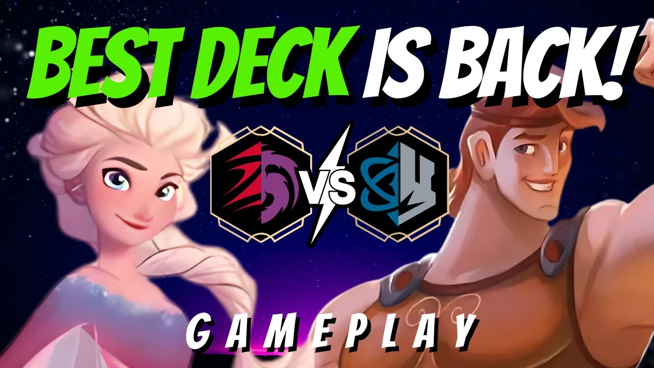 The BEST DECK IS BACK! | Gameplay + Commentary | Lorcana