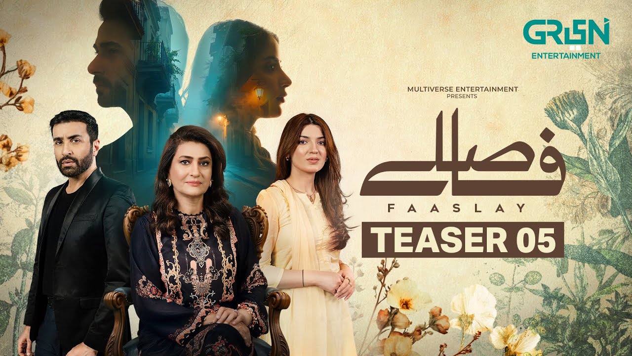 Faaslay | Teaser 5 | Ft. Saba Hameed - Ali Ansari & Saboor Ali | Coming Soon Only on Multiverse