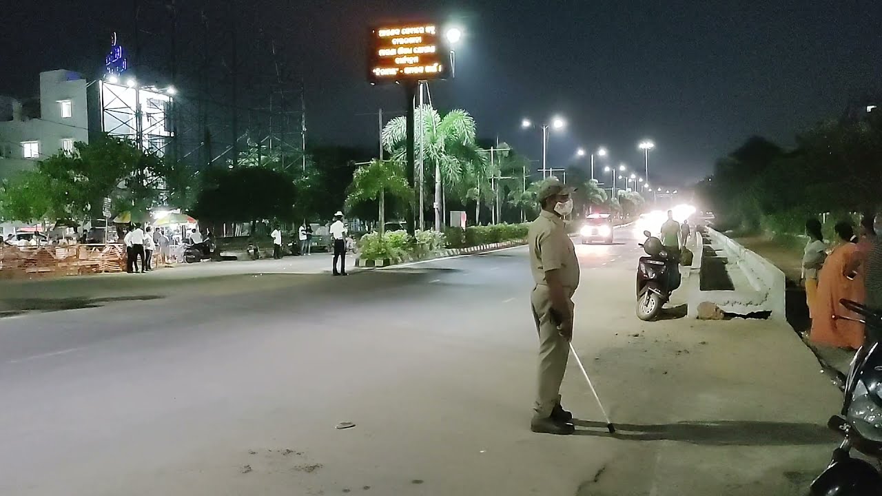 Honourable chief justice of India convoy in Bhubaneswar, Odisha