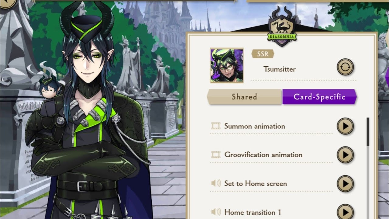 [TWST] Malleus Draconia Tsumsitter Voice Lines