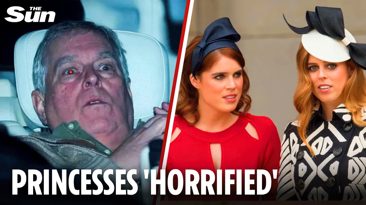 Beatrice and Eugenie holding crisis talks with King Charles after their dad Andrew's arrest