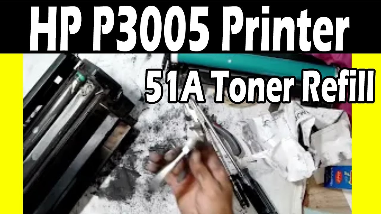 51a toner cardridge refill (Model No. Q7551a)