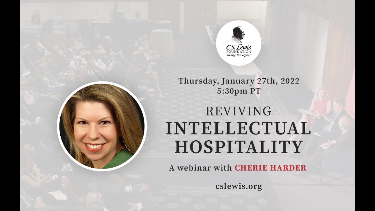 Reviving Intellectual Hospitality: A Webinar with Cherie Harder