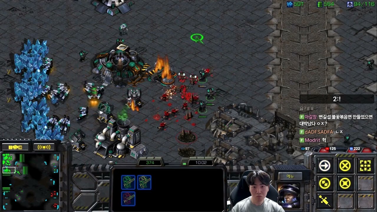 【27.2.26】 SC:R 1v1 (FPVOD) Rush (T) vs Larva (Z) 【Map: Knock Out】