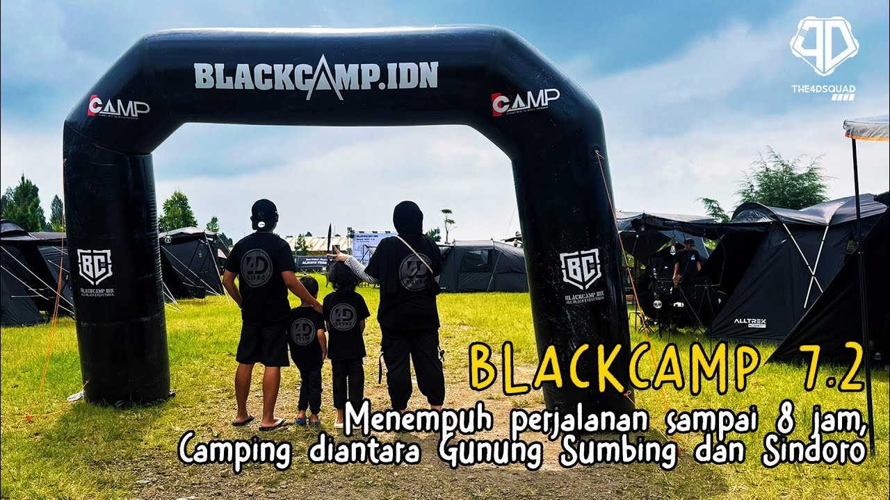 429 KM Demi Camping?! Blackcamp 7.2 Paling GOKIL! Camping Rasa Festival di Tengah 2 Gunung!