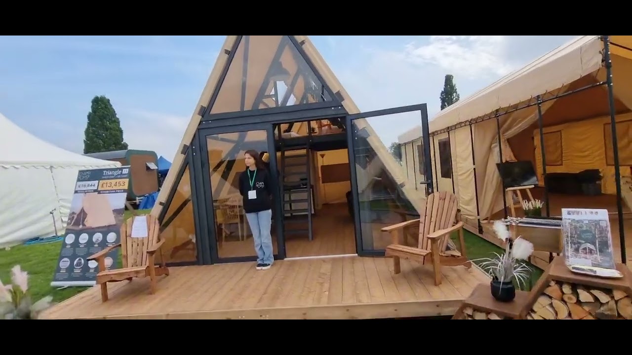 Glamphouse.eu at The Glamping show in the UK 🇬🇧
