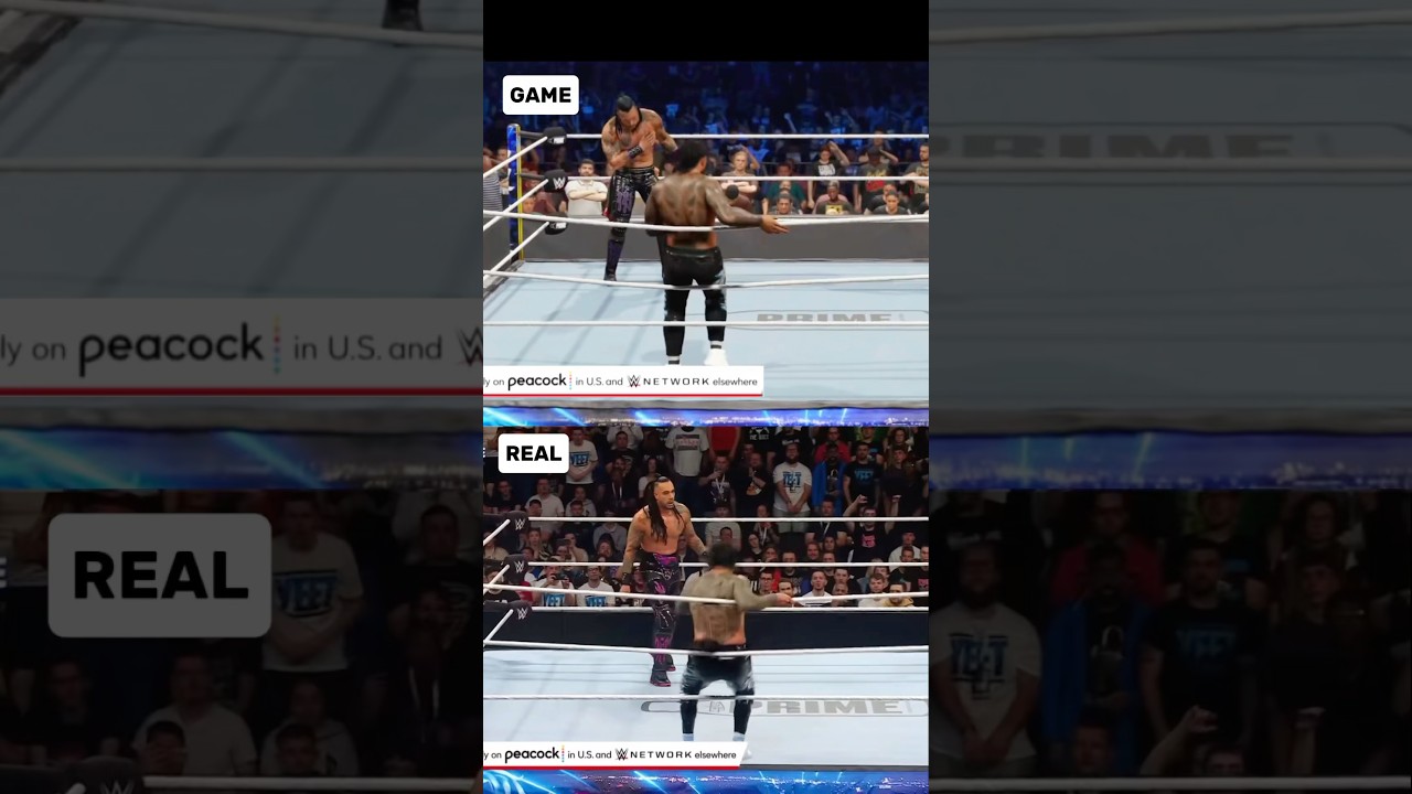 WWE 2K25 РЕАЛЬНОСТЬ ПРОТИВ ИГРЫ