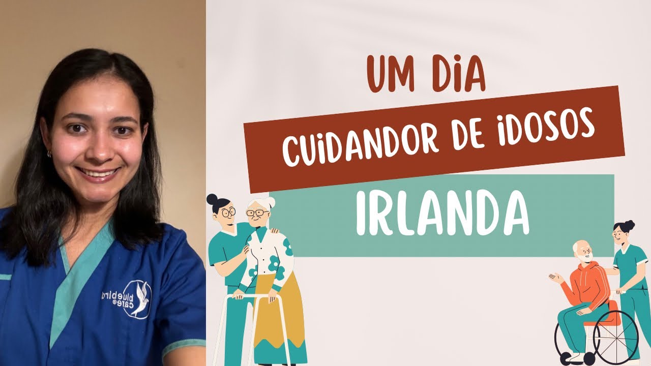 Minha rotina de um dia cuidando de idosos em Waterford, Irlanda.
