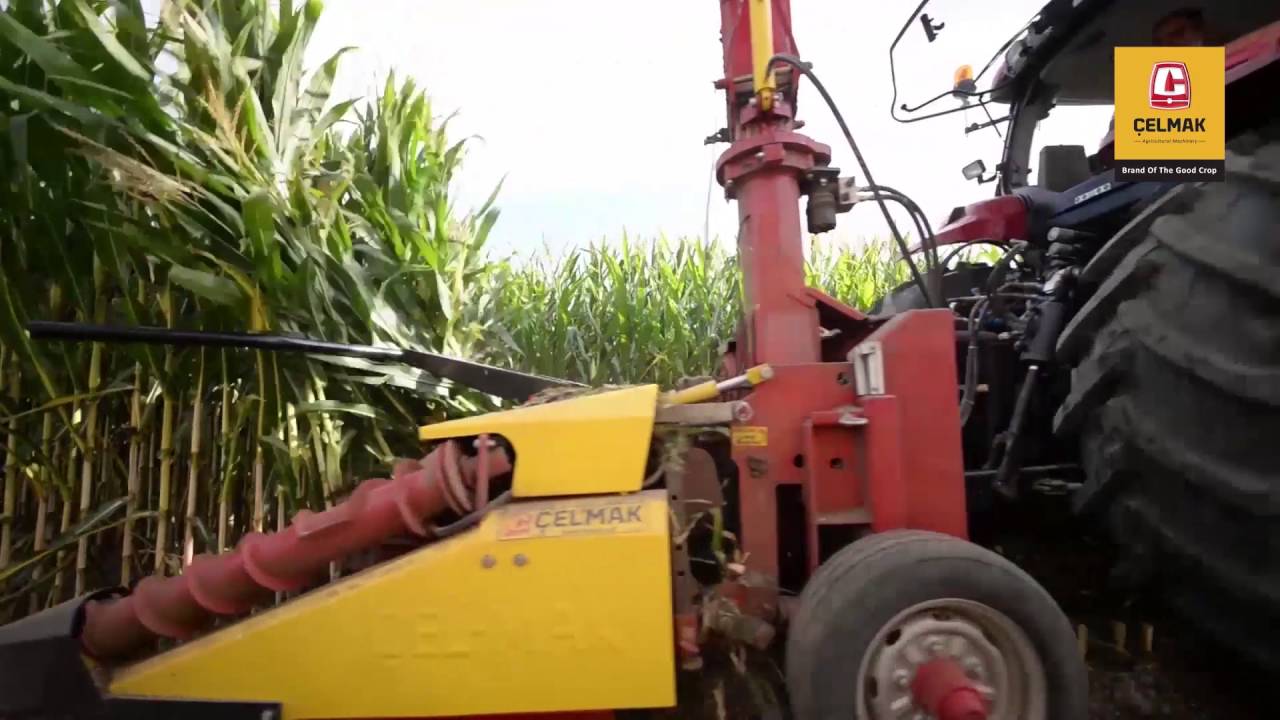&Ccedil;elmak 3 Sıralı Sıra Bağımsız Ot ve Mısır Silaj Makinası