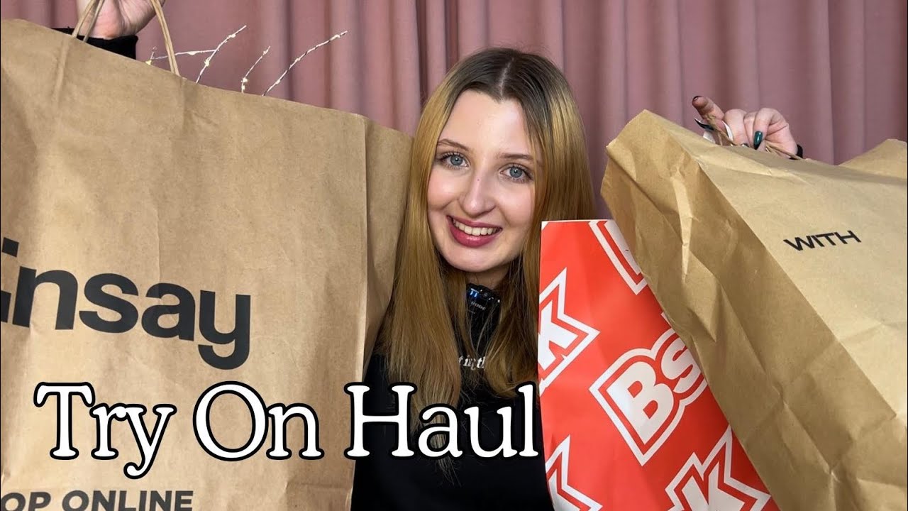 Try On Haul Zara, Sinsay, Bershka, H&M, New Yorker | Ce am primit și ce am găsit la reduceri