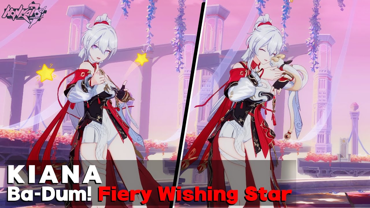 Kiana Ba-Dum! Fiery Wishing Star Bridge Voice Line (Sub English)