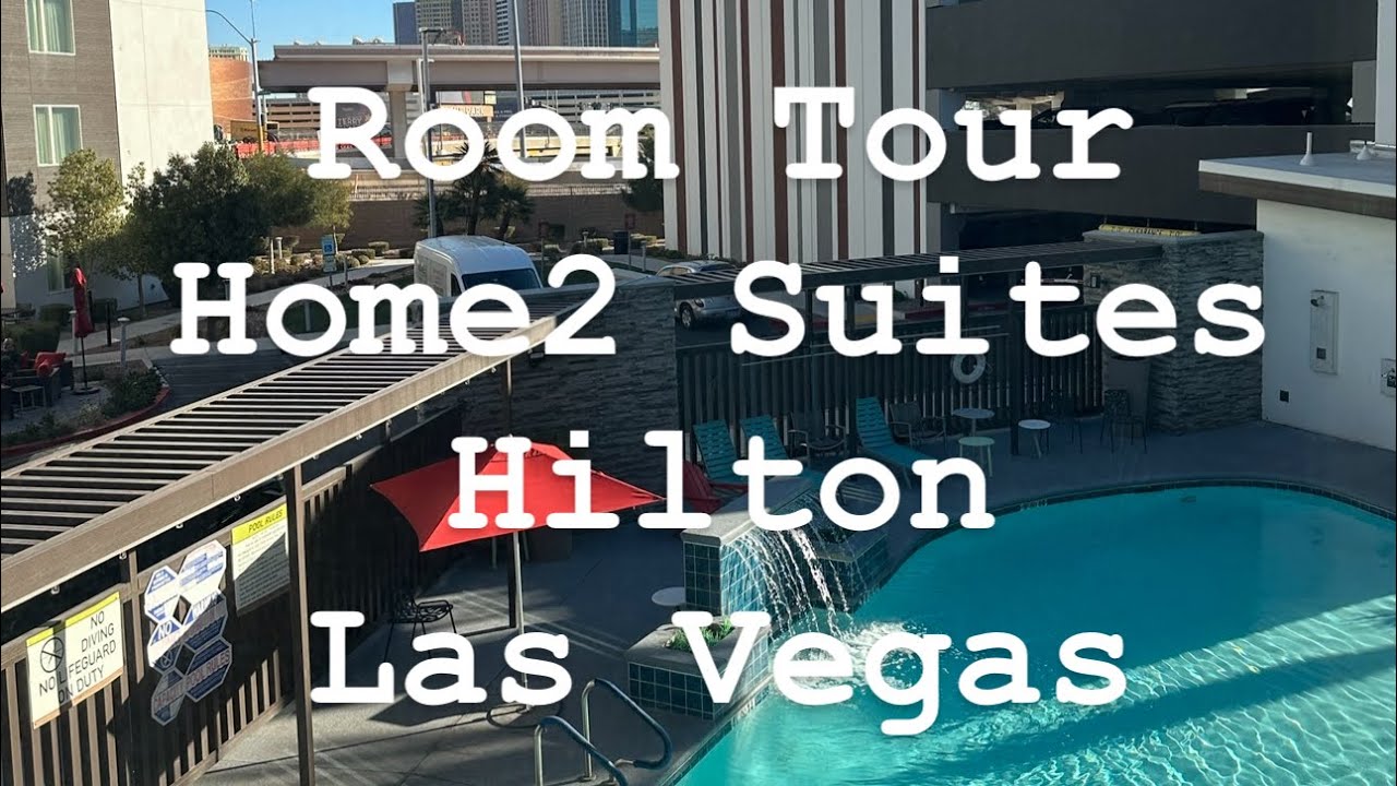 Home2 Suites by Hilton Las Vegas Hotel and Room Tour