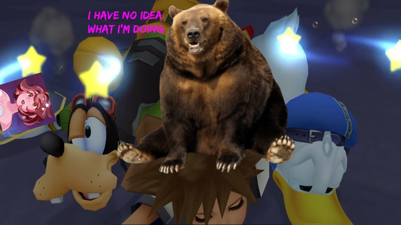 A Bear REACTS to The Snapcube Kingdom Hearts Fandub (Episode 1)