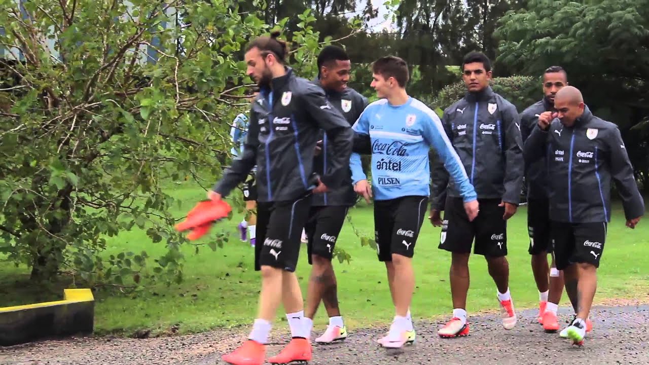 Los valientes visitan el complejo Uruguay Celeste