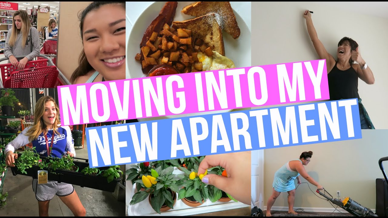 MOVING TO MY NEW APARTMENT