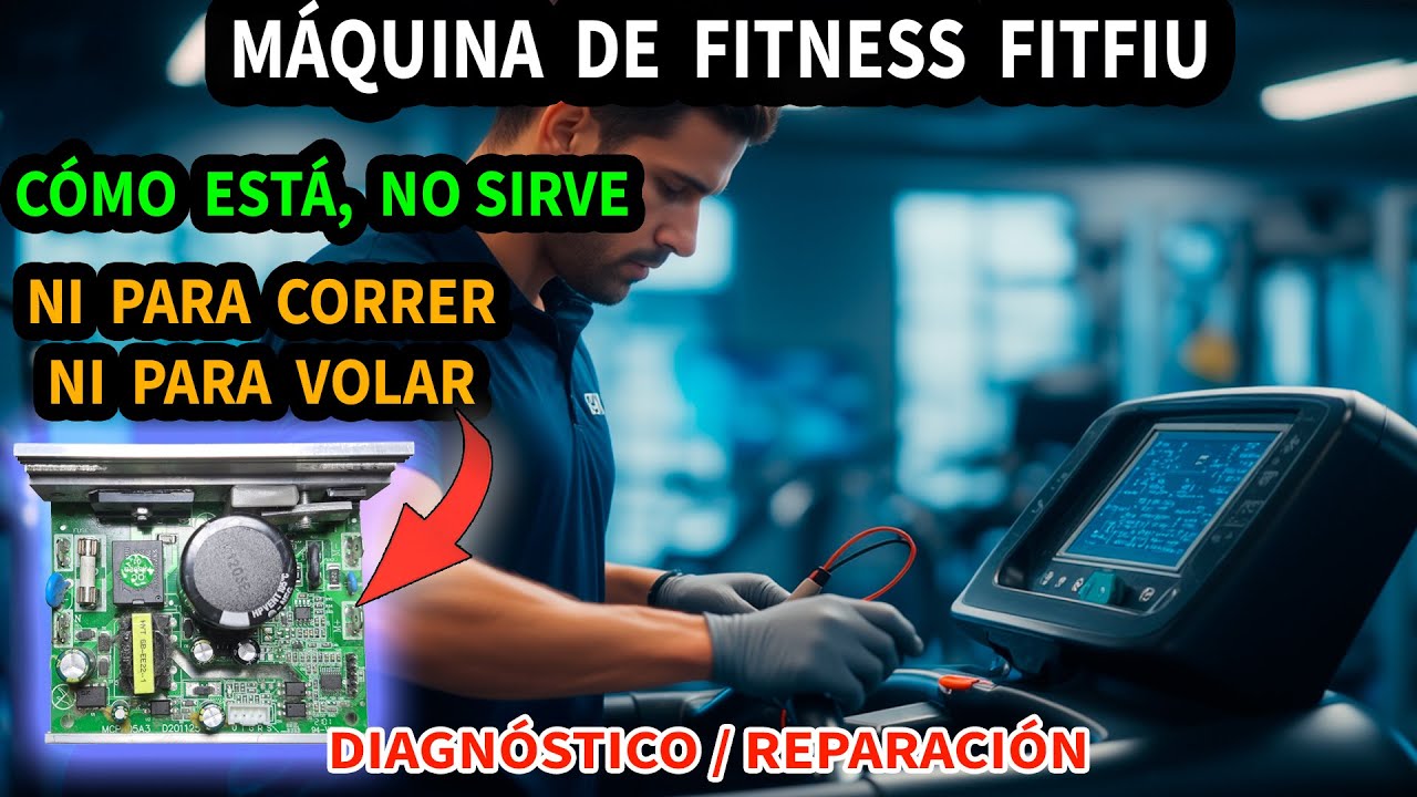 Máquina de Fitness FITFIU | No funciona | Diagnóstico y reparación