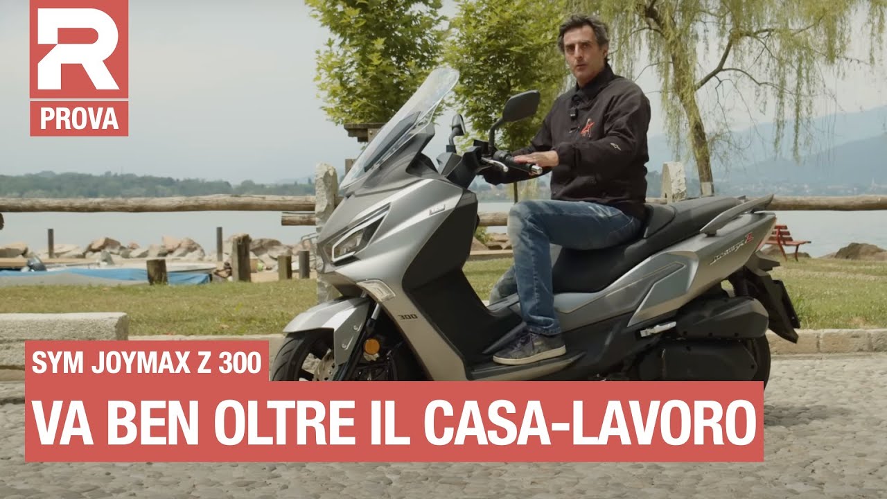 SYM Joymax Z 300 - prova - 10 domande sul nuovo GT equilibrato e accessibile