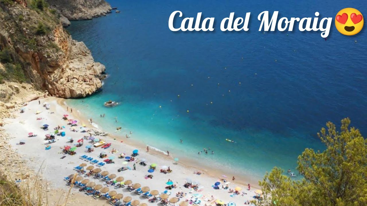 CALA DEL MORAIG. Espectacular cala de Benitatxell, la costa blanca 😍🇪🇸