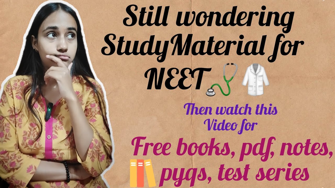 FREE NEET🩺📚 study materials to make your preparation easy #neet #neetaspirant #books #pdf #youtube