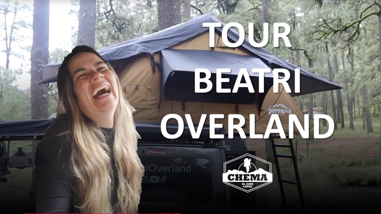 Tour Jimny equipado para Campamento de Beatri Overland