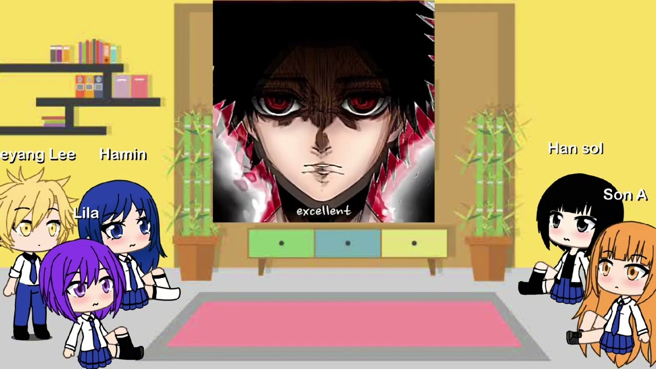 Anonymous Chat's reaction to Jun Woo as Uruma