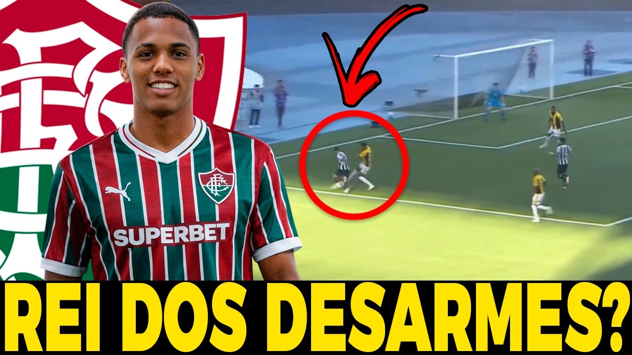 Veja como joga ''Dantas'' zagueiro provavel reforço do Fluminense pra 2026?