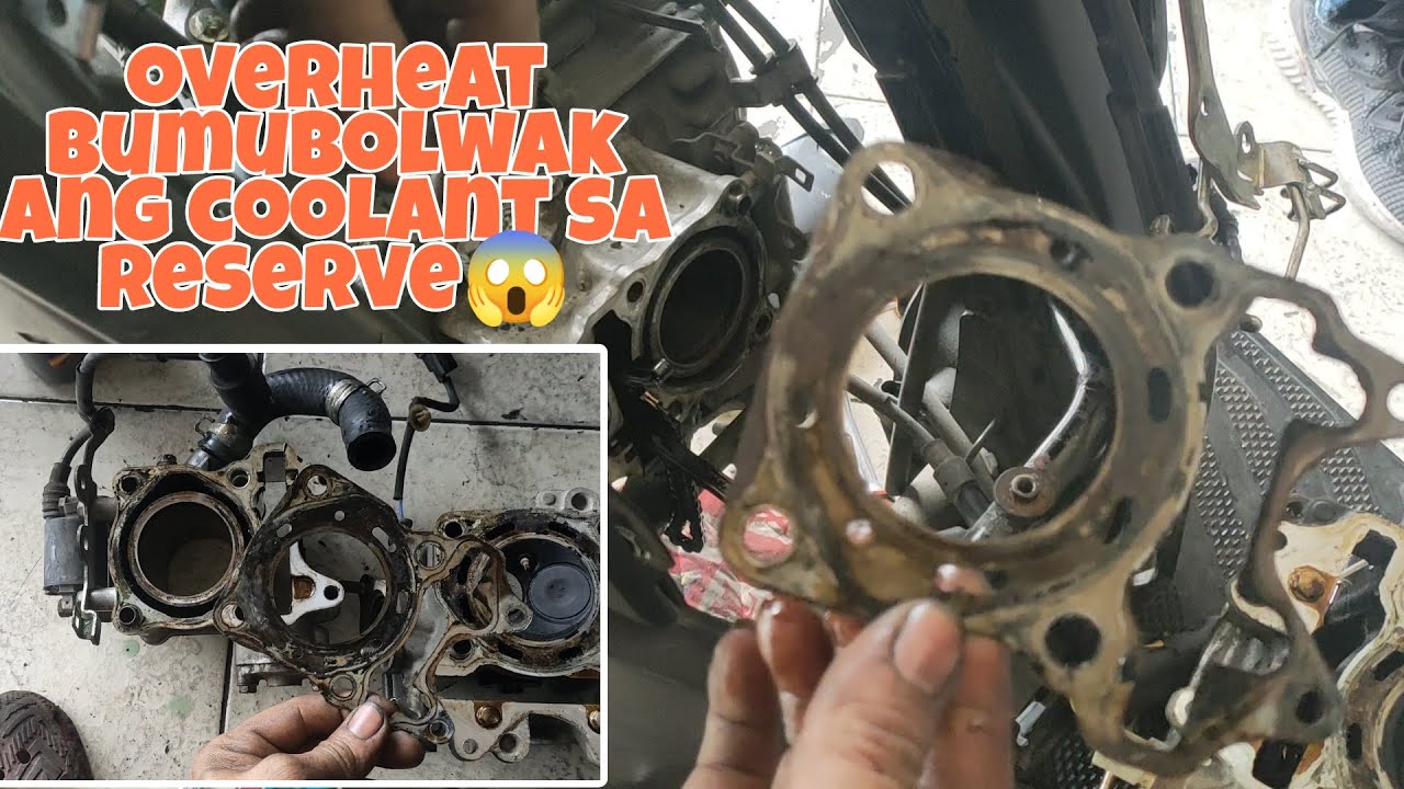 bumobulwak ang coolant sa reserve | honda click125 | wag tipirin ang gasket