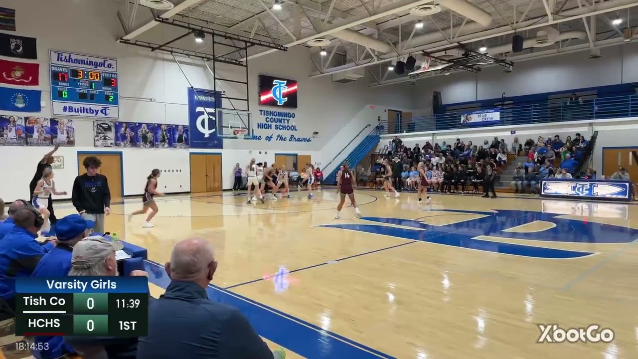HCHS Varsity Girls vs Tishomingo County